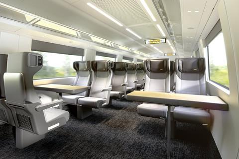 VIA Rail Siemens Mobility Corridor fleet impression