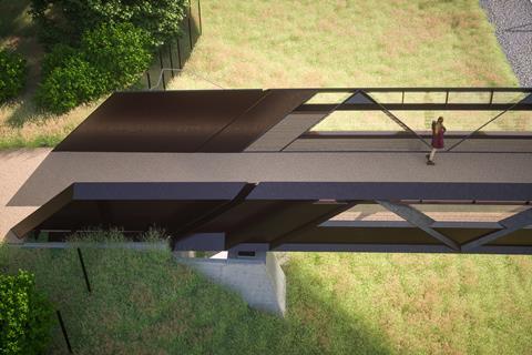 HS2 footbridge design impression (4)