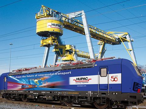 Hupac has ordered eight Siemens Vectron MS electric locomotives.