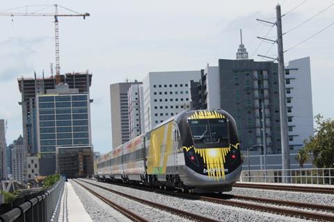 Miami to West Palm Beach inter-city train operator Brightline temporarily suspended its services on March 25. 