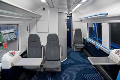 Chiltern Railways has unveiled the first of its 28 Class 168 diesel multiple-units to be refurbished under a £12m programme.