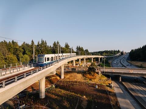 Seattle 1 Line extension viaduct (Photo Sound Transit)