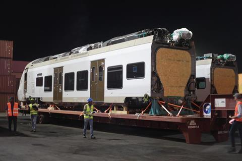 Dakar train delivery