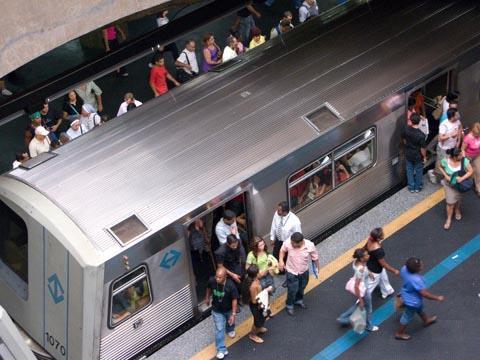 São Paulo metro.