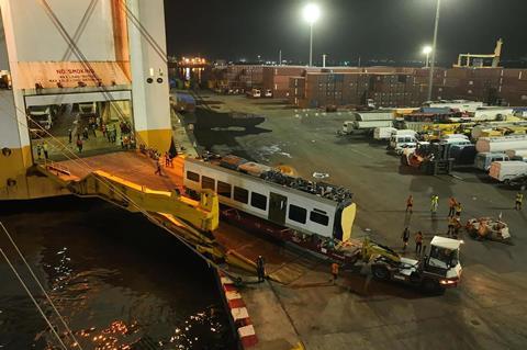 Dakar train delivery