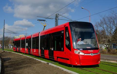 Bratislava Skoda tram