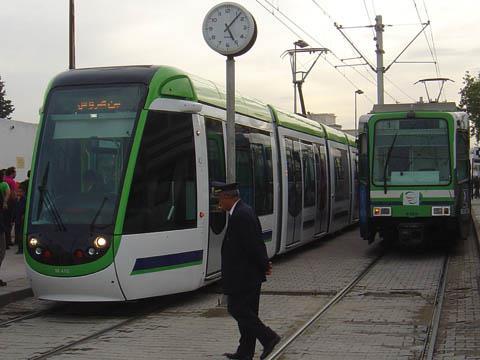 Tunis trams.