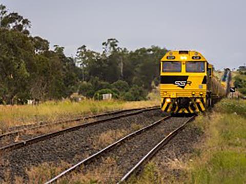 New South Wales grain train.
