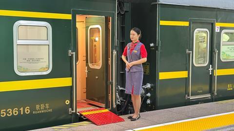 Xi'an Almaty tourist train (Photo KTZ) (3)