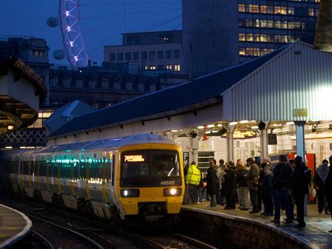 The independent report reviews an incident when trains became stranded near Lewisham in southeast London during bad weather.