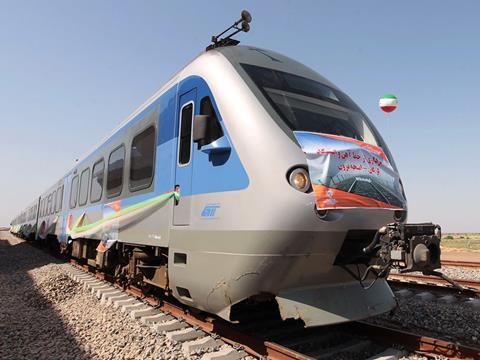 Inauguration of the railway from Gorgan to Incheh Borun on Iran's border with Turkmenistan.