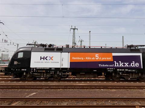RDC Deutschland is the parent company of open access operator HKX, which runs inter-city services between Hamburg and Köln.