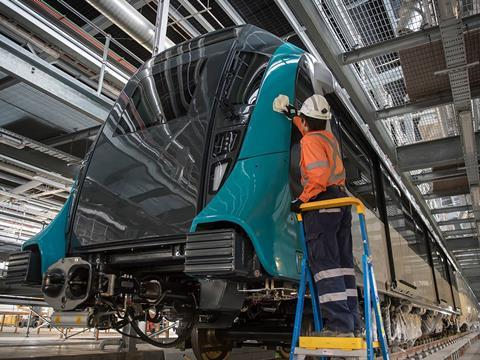 The first Alstom Metropolis trainset for the Sydney Metro has been delivered to Rouse Hill depot.