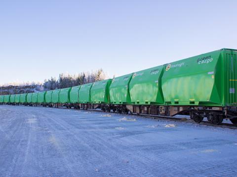 Green Cargo has begun using Innofreight's larger XXXL containers to deliver wood-based and refuse-derived fuel to Söderenergi’s fuel terminal in Nykvarn.