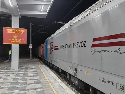 Kombinovani Prevoz Montenegro train