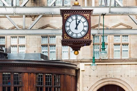 Glasgow Central station clock (Photo Network Rail)