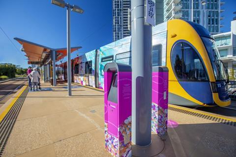 au-Gold Coast tram ticket validators