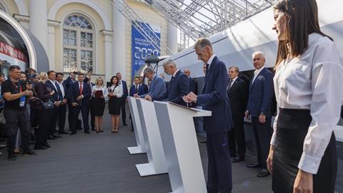 White Gyrfalcon mock-up (Photo Russian Government) (1)