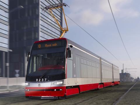 Skoda Transportation ForCity 15T tram.