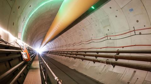 Inside the Chiltern Tunnel (Photo HS2 Ltd)