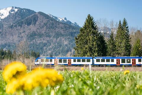 de Bayerische Oberlandbahn DMU (1)
