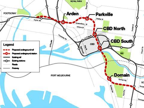 cross city tunnel map Melbourne Metro Authority To Develop Cross City Link News cross city tunnel map