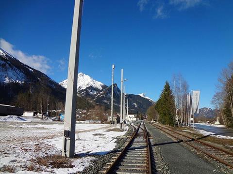 An isolation switch bank will be put in at Vils station as part of the electrification work.