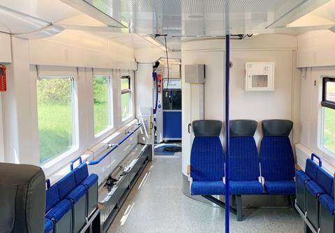 NordWestBahn Alstom Coradia Continental EMU refurbishment (2)