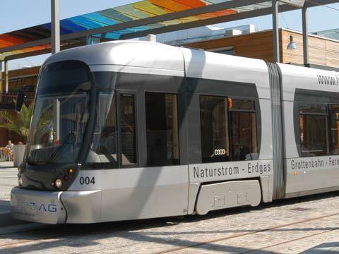 Bombardier Flexity tram in Linz (Photo: Linz AG).