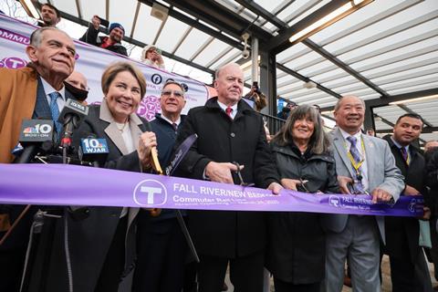 South Coast Rail Ribbon Cutting (Photo Governor's office)