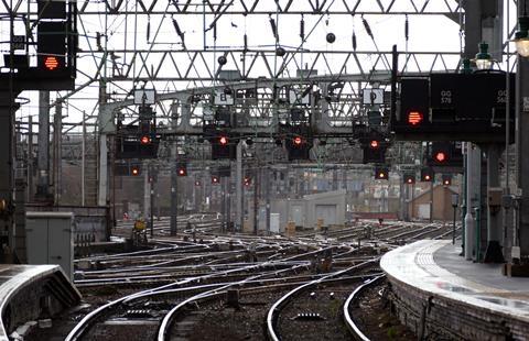 Glasgow central signals