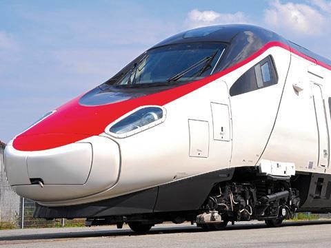 Alstom New Pendolino trainset for Swiss Federal Railways.
