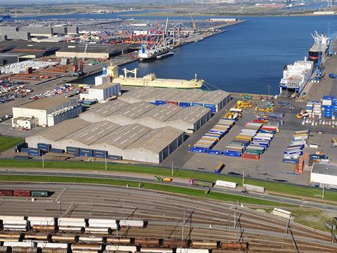 The Antwerpen port authority has invited proposals for new or improved intermodal rail connections (Photo: Port of Antwerp).