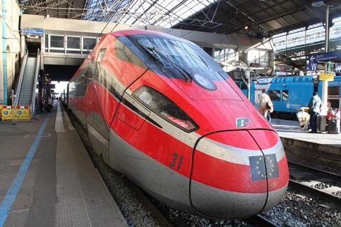 Trenitalia France train