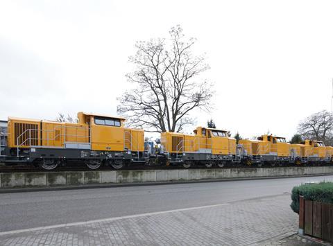 Vossloh G6 diesel-hydraulic shunting locomotives for BASF.