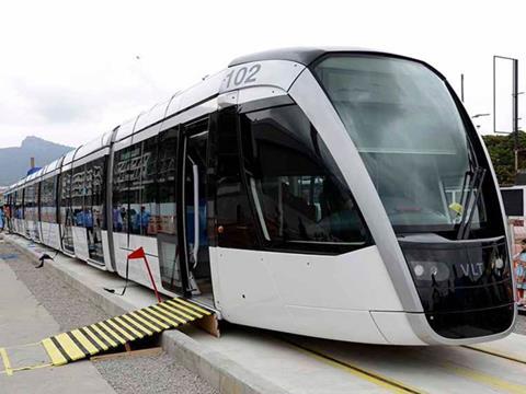 The light rail line will be operated with a fleet of 32 Alstom Citadis trams.