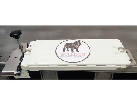 Hunter Global Tracking's Bulldog cargo tracker unit.