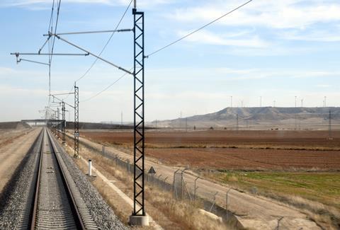 Burgos – Venta de Baños high speed line