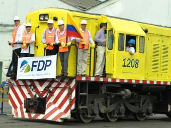 Freight operations resume on the Buenaventura - Yumbo section of Colombia's Pacific rail network.