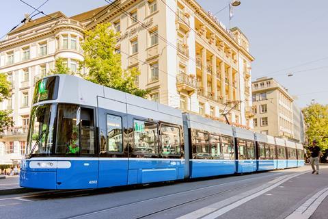 ch Zuerich tram Flexity 2 VBZ