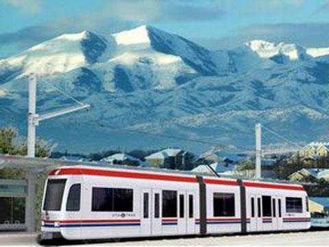 Impression of Salt Lake City LRV (Siemens).
