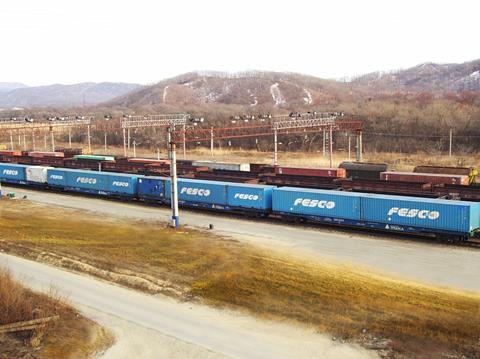 Fesco container train