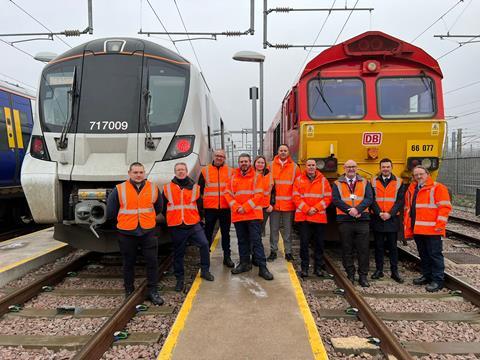 GTR's Great Northern employees met with with freight operator DB Cargo UK to share its expertise of digital signalling