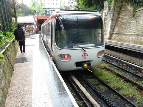 Lyon metro Line C (Photo Jeremie Anne)