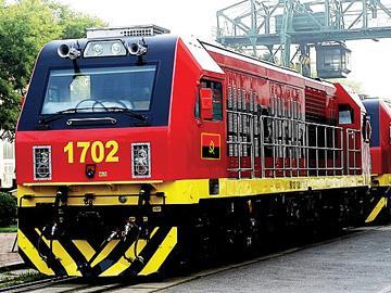 CNR Dalian diesel locomotive for Angola.