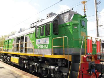 TEM18V diesel shunting locomotive (Photo: Martin Andersson/Wärtsilä).