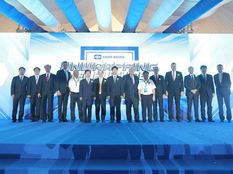 A €13m expansion of the Knorr-Bremse Systems for Rail Vehicles (Suzhou) Co Ltd plant has been completed