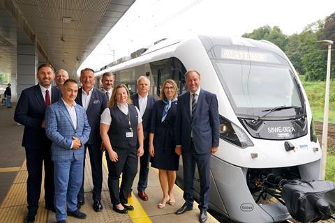 Newag Impuls 2 58WE EMUs enter service in Gdańsk (image Newag)