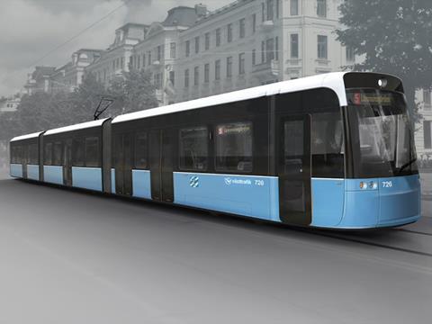 Göteborgs Spårvägar has awarded Bombardier and Vossloh Kiepe a contract to supply 40 Flexity trams.