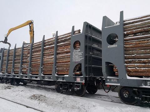 UWC has already delivered an initial batch of timber wagons to Russian wood products company Kastamonu.